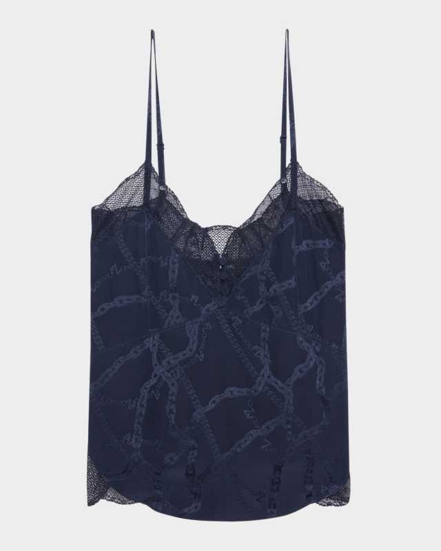 Cyoko Jacquard Chain Camisol